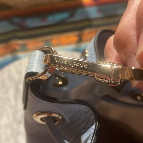 Kate Spade โ ๏ธ Rosie Mini Bucket Bag in Rare Blue, EUC ๐๐ - Picture 8 of 14